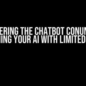 Conquering the Chatbot Conundrum: Training Your AI with Limited Data